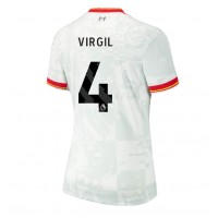 Liverpool Virgil van Dijk #4 Fußballbekleidung 3rd trikot Damen 2024-25 Kurzarm